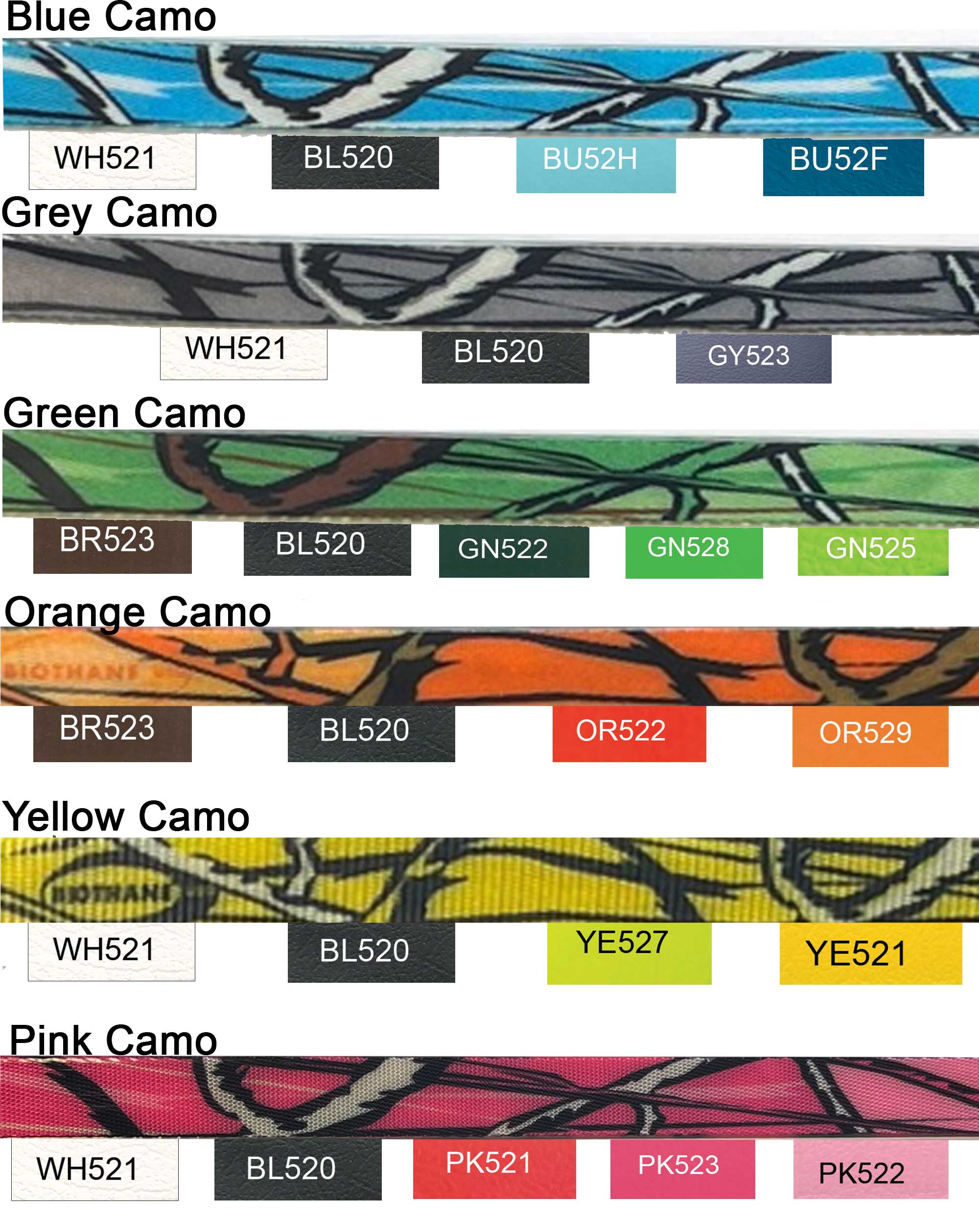 Camo Color Suggestions