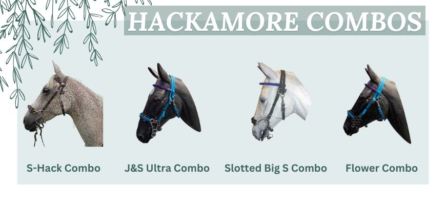 Best Trail Riding Hackamores, many to choose from, with Free Shipping